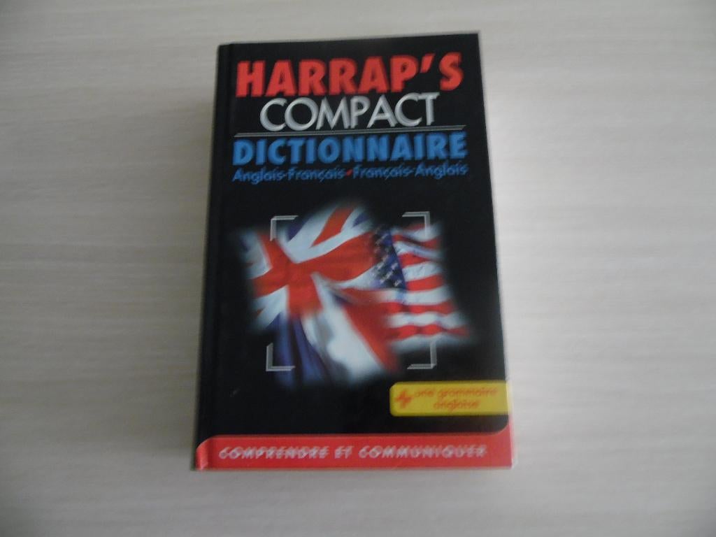 DICTIONNAIRE   ANGLAIS-FRANÇAIS      HARRAP'S, Enlèvement ou Envoi, Comme neuf, Anglais, Autres éditeurs