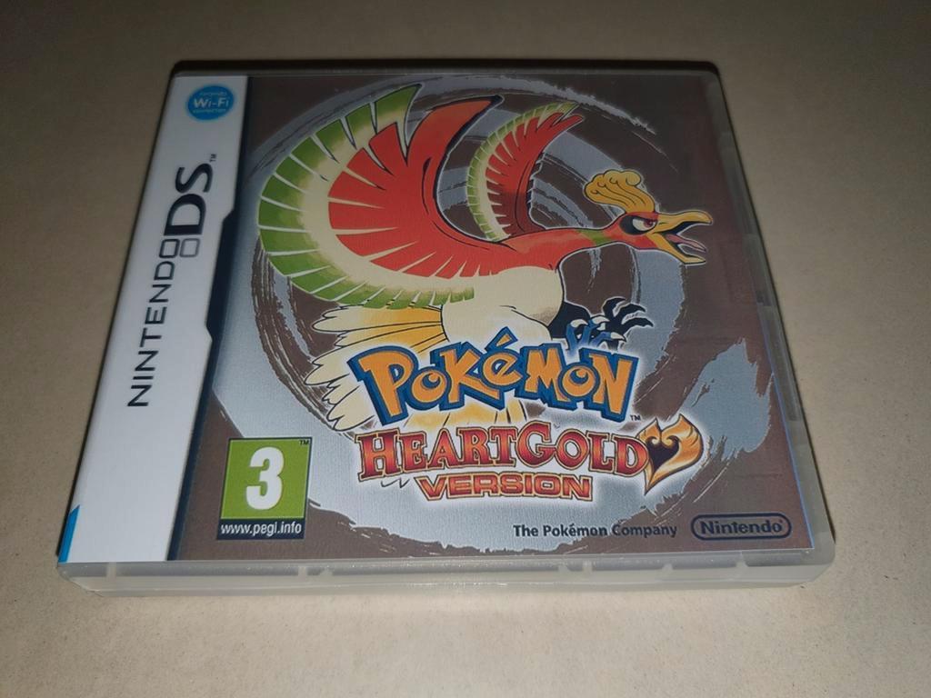 Pokemon HeartGold Version DS Game Case (2), Envoi, Comme neuf