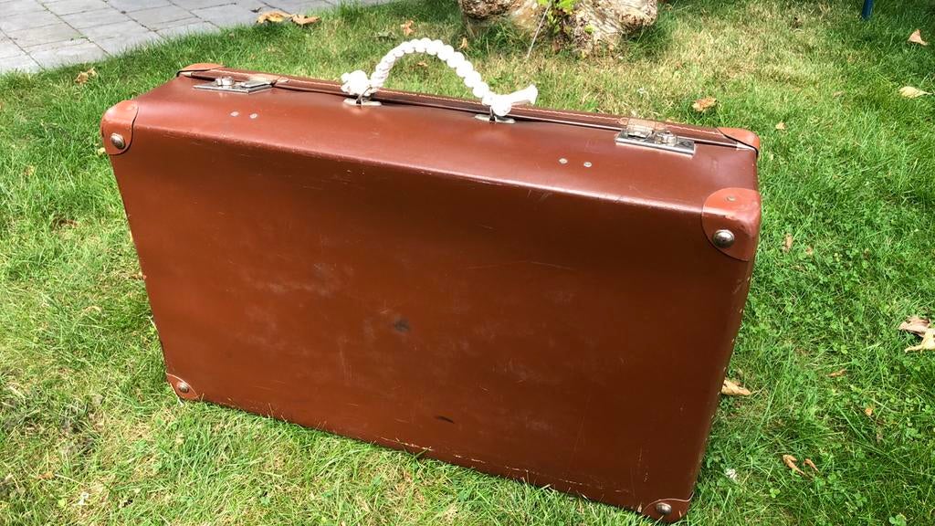 Oude koffer, 35 à 45 cm, 70 cm ou plus, Enlèvement, Utilisé
