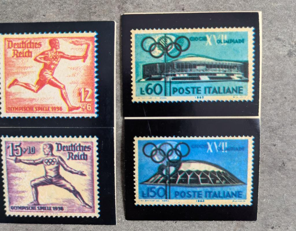 PANINI OLYMPIA 1896/1972 2X STICKERS  anno 19772, Verzenden