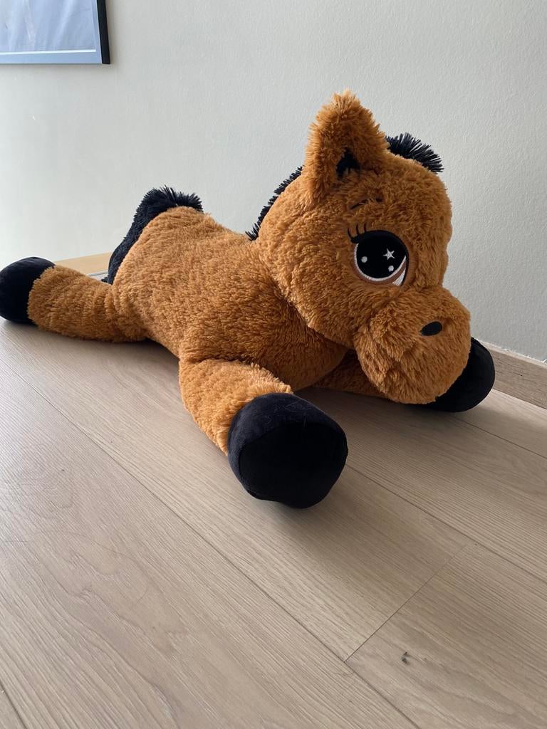 Knuffel paard, Ophalen, Nieuw, Paard