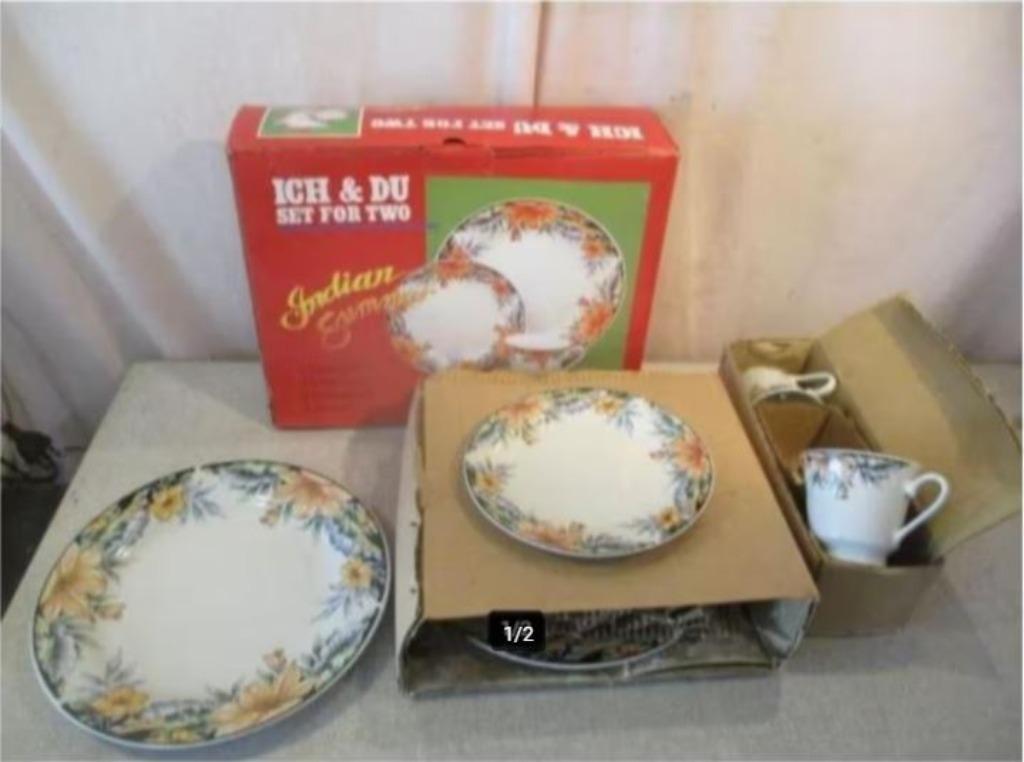 Nouvelle vaisselle en porcelaine 8 pièces - Indian Summer, Enlèvement ou Envoi, Neuf, Porcelaine