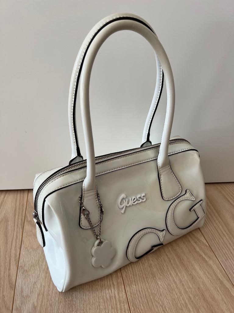 Sac à main Guess blanc, Enlèvement, Utilisé, Blanc, Sac à main