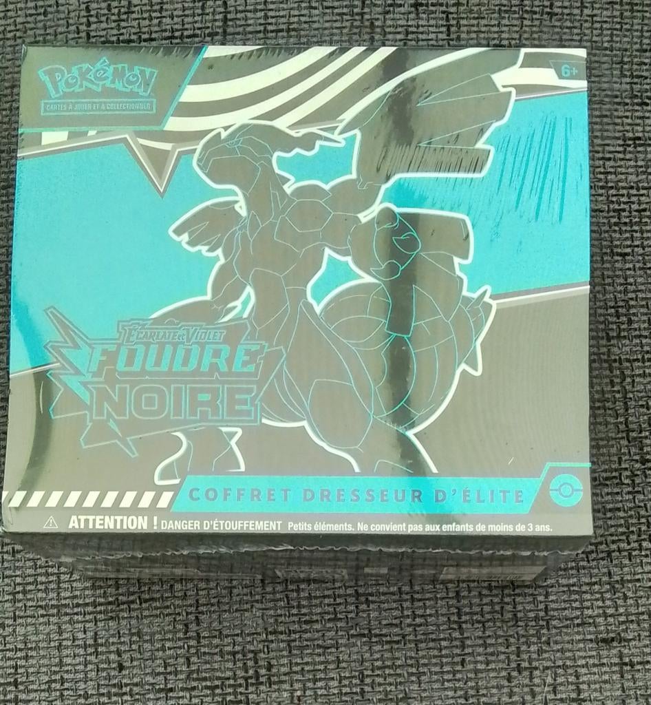 Coffret Pokemon foudre noire neuf sous cello, Enlèvement ou Envoi, Neuf
