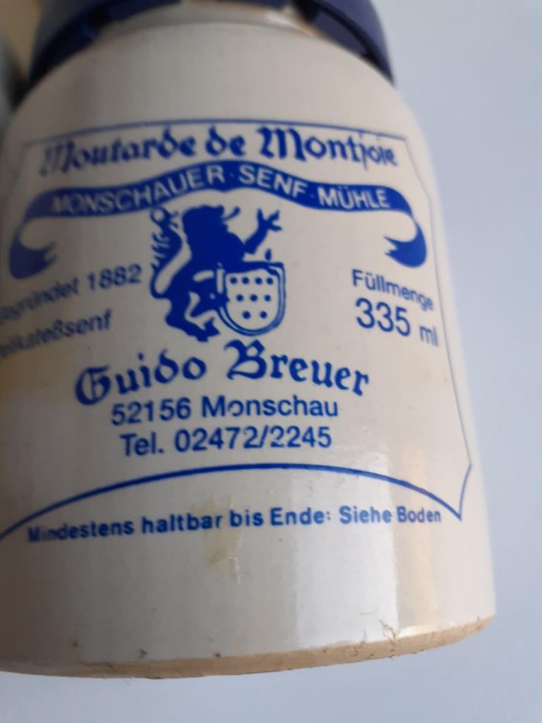 Mosterdpotten., Ophalen, Overige materialen, Gebruikt, Overige stijlen