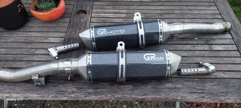 2 pots d'échappements GR MOTO Carbon ZZR 600 pour 90 à 08, Enlèvement ou Envoi, Neuf