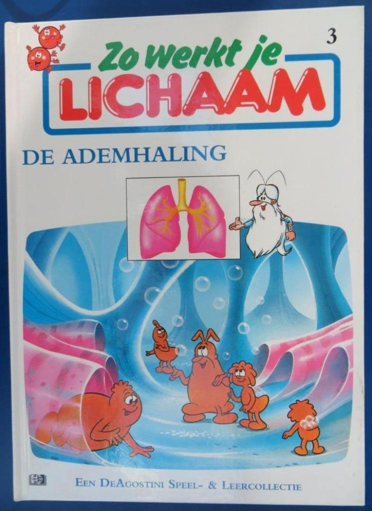 Zo werkt je lichaam De ademhaling Albert Barillé, Boeken, Gelezen, Non-fictie, Ophalen of Verzenden, Albert Barillé
