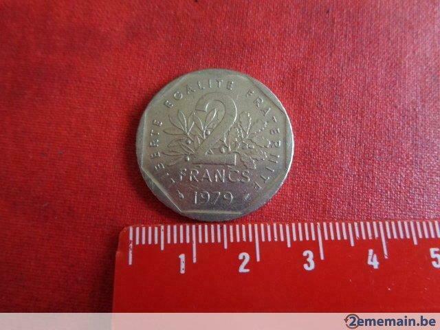 Pièces de monnaies. "FRANCE" 2 francs., Postzegels en Munten, Munten | Europa | Euromunten, Verzenden, Frankrijk