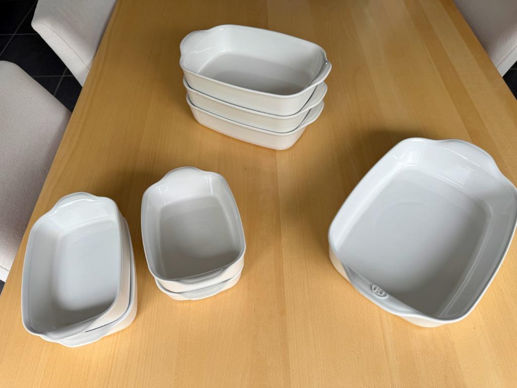 Lot de plats à four et ustensiles Emile Henry (comme neufs), Huis en Inrichting, Keuken | Servies, Ophalen, Zo goed als nieuw