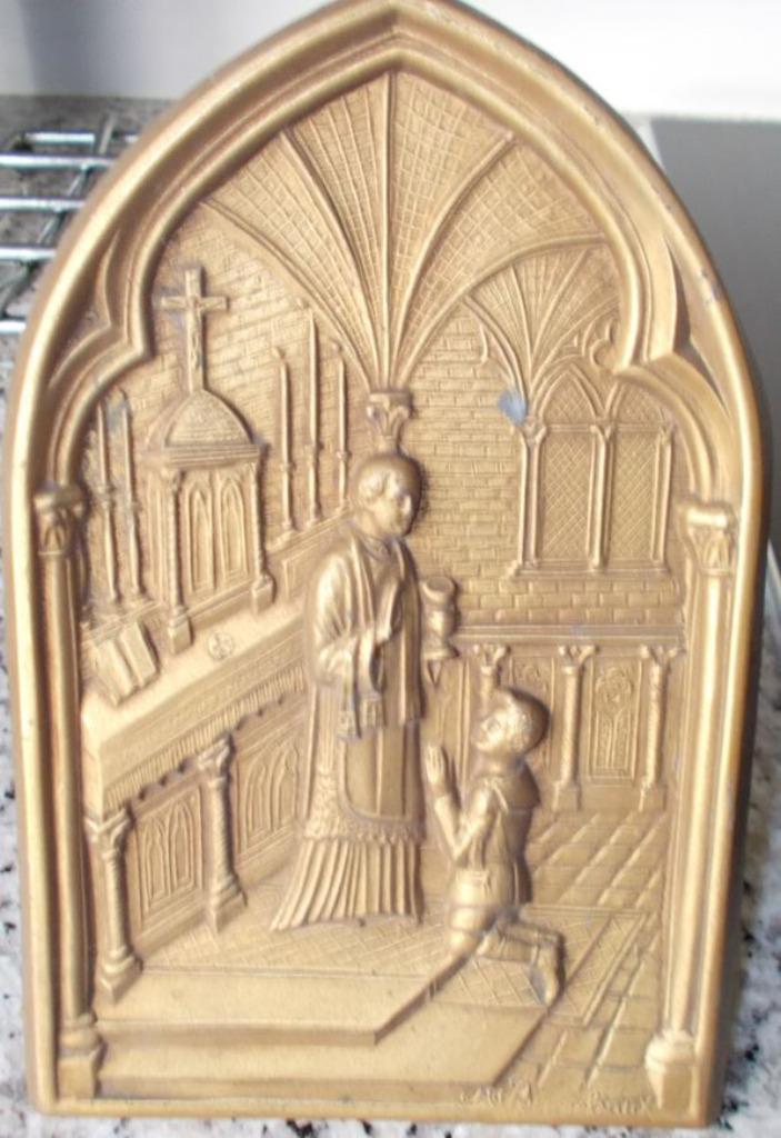 Religieuze afbeelding in brons, Antiquités & Art, Antiquités | Objets religieux, Enlèvement ou Envoi