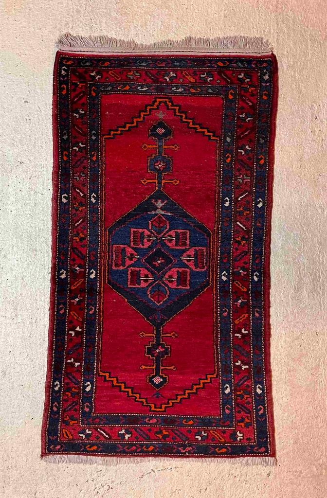 Perzisch tapijt met warme kleurstelling 187/102, Enlèvement ou Envoi