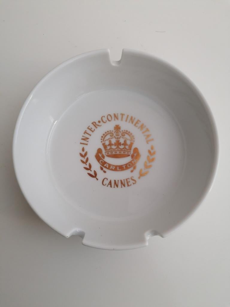 Asbak Inter-Continental Carlton Cannes, Verzamelen, Ophalen of Verzenden, Nieuw, Asbak