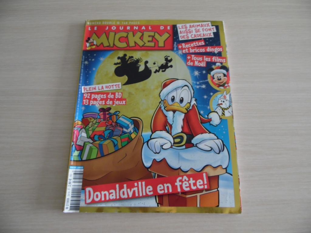 LE JOURNAL DE MICKEY     NUMÉRO DOUBLE   DISNEY, Enlèvement ou Envoi, Comme neuf, Walt Disney, Une BD