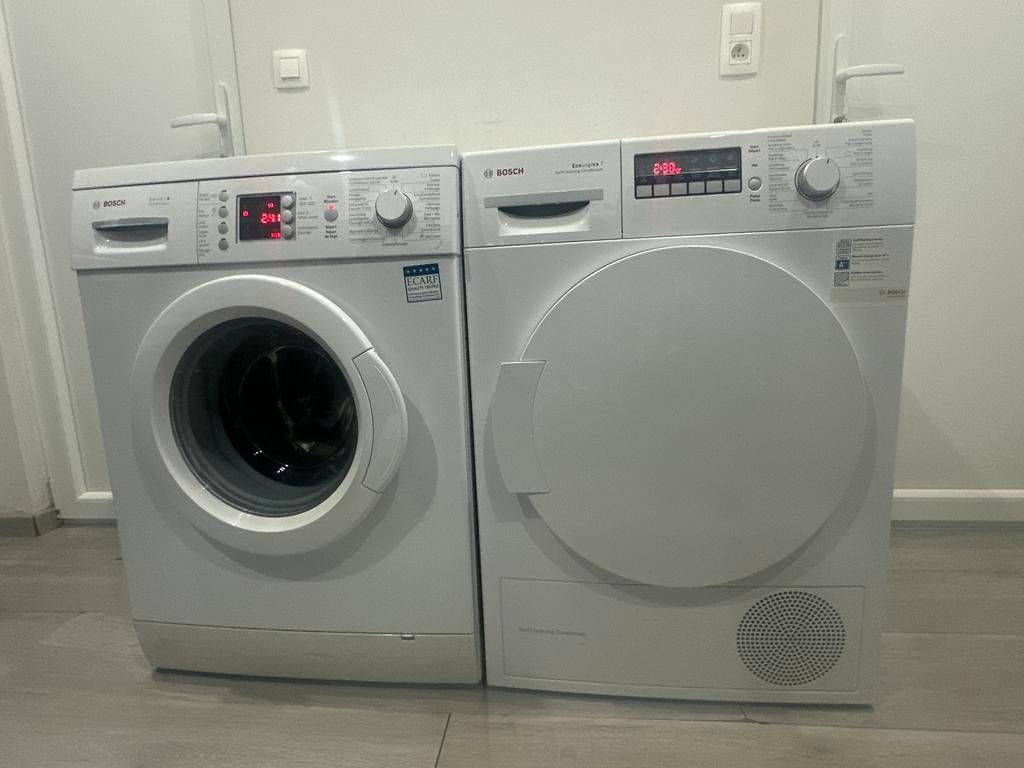 Sèche-linge et lave-linge Bosch, 6 à 8 kg, Enlèvement ou Envoi, Utilisé