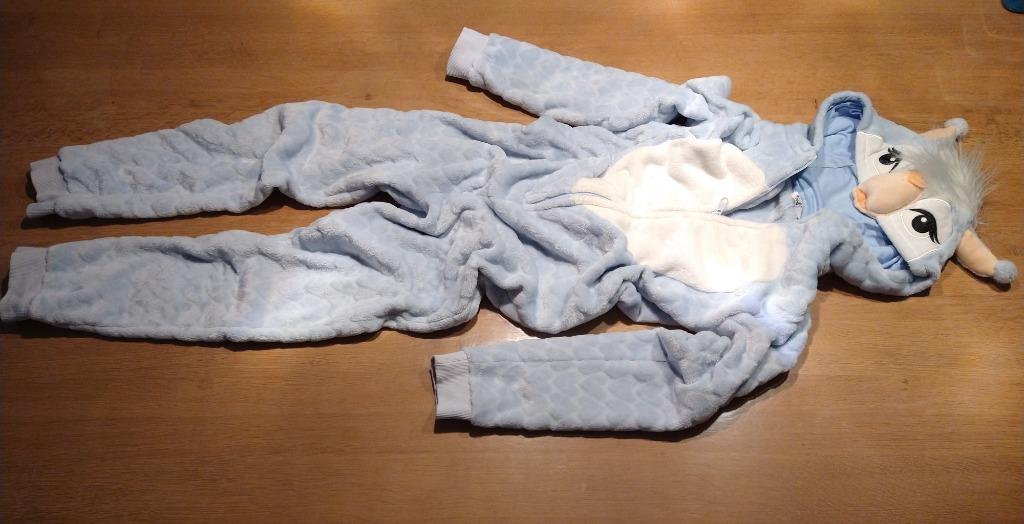 Verkleed pak onesie lama maat 152, Kinderen en Baby's, Ophalen, Fish & chips (JBC), Overige typen, Jongen of Meisje