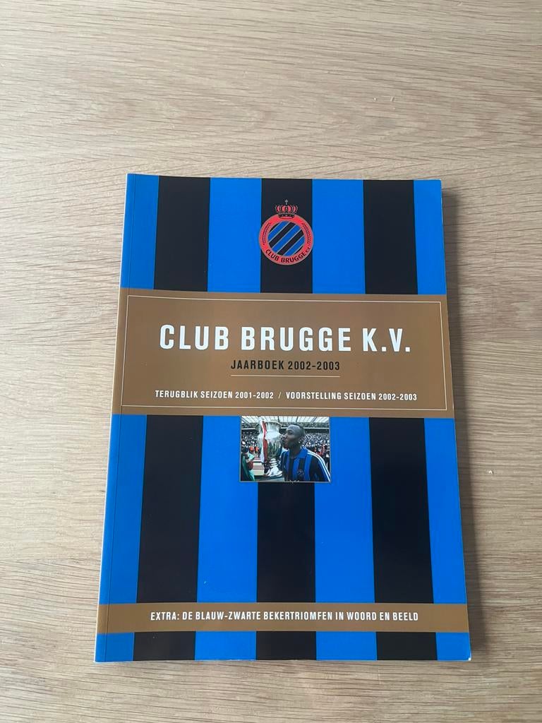 Jaarboek Club Brugge 2002-2003, Verzamelen, Ophalen, Zo goed als nieuw, Boek of Tijdschrift