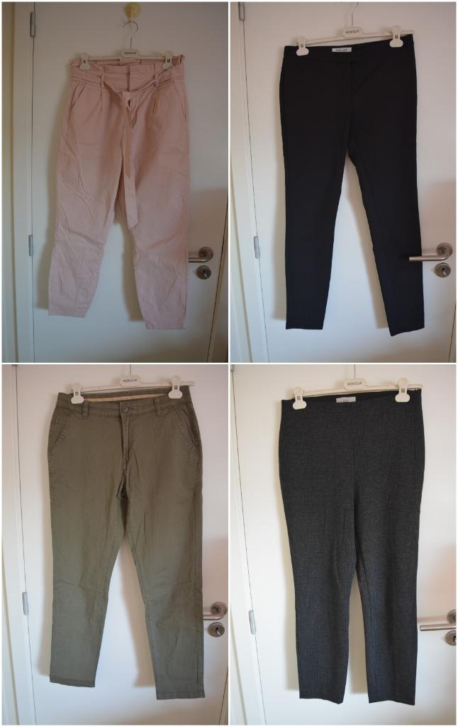 Lot 4 paar damesbroeken, Kleding | Dames, Naf Naf, Ophalen of Verzenden, Zo goed als nieuw, Maat 38/40 (M)