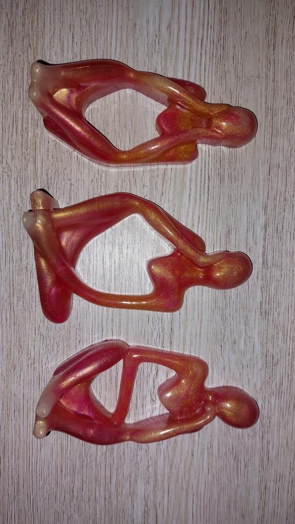 3 plastic gegoten beeldjes nieuw, Enlèvement ou Envoi, Comme neuf