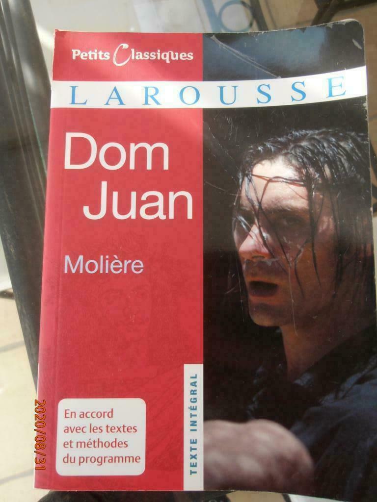 Livre "Dom Juan" MOLIERE – LAROUSSE (2006), Livres, Larousse, Enlèvement ou Envoi, Français, Utilisé