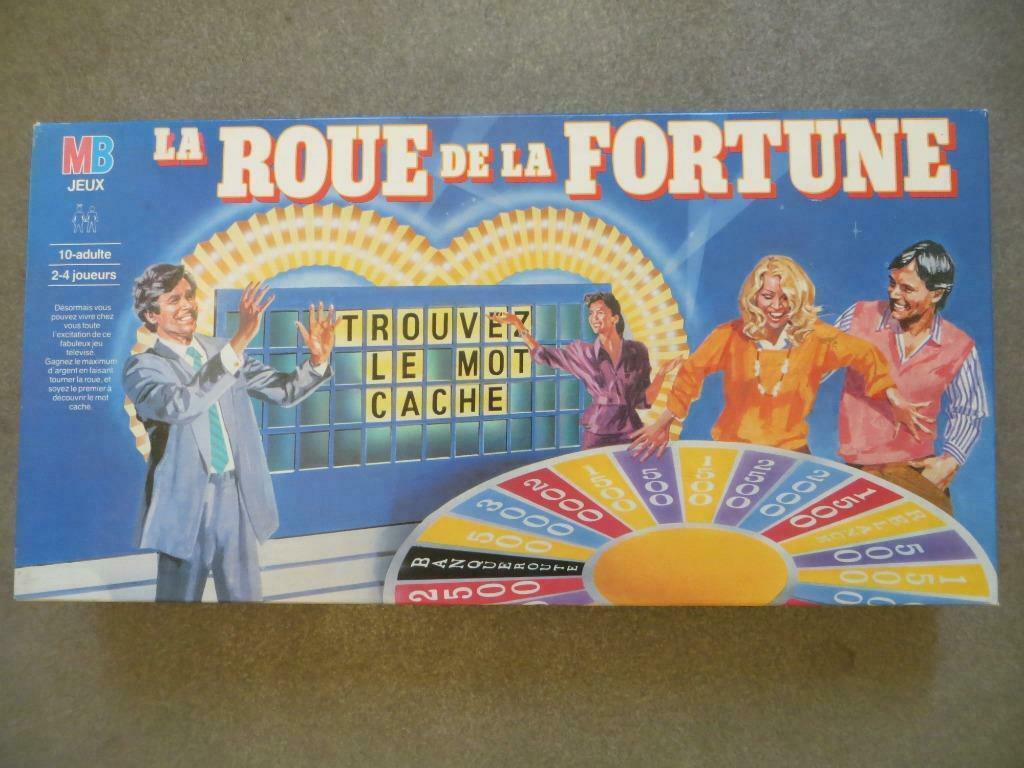 Jeu de société La roue de la fortune - MB 1987, Trois ou quatre joueurs, Enlèvement ou Envoi, Utilisé, MB
