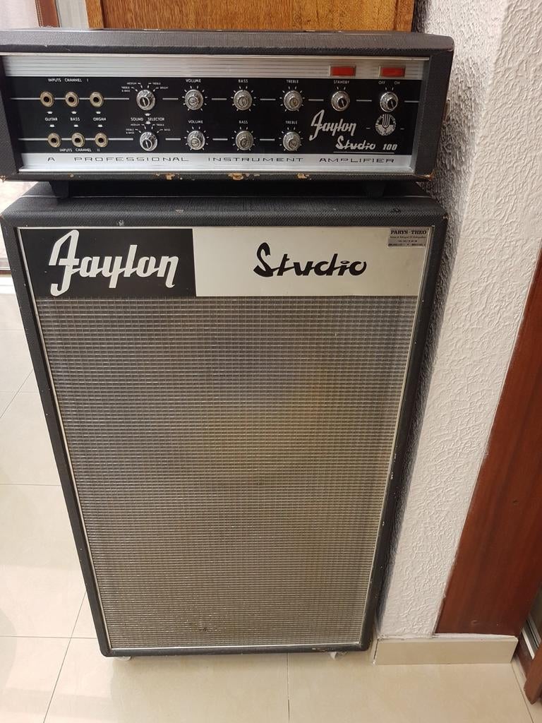 Faylon studio 100.vintage, Muziek en Instrumenten, Ophalen, Gebruikt, 50 tot 100 watt