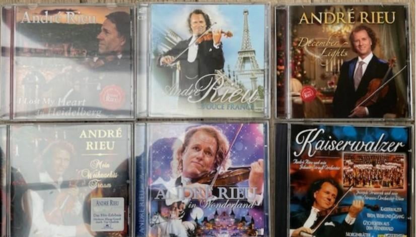 six CD André Rieu, Enlèvement ou Envoi, Comme neuf, Noël