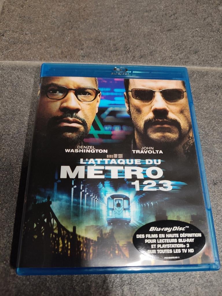 Blu-ray, Pelham 123, Denzel Washington, Travolta, Ophalen of Verzenden, Zo goed als nieuw
