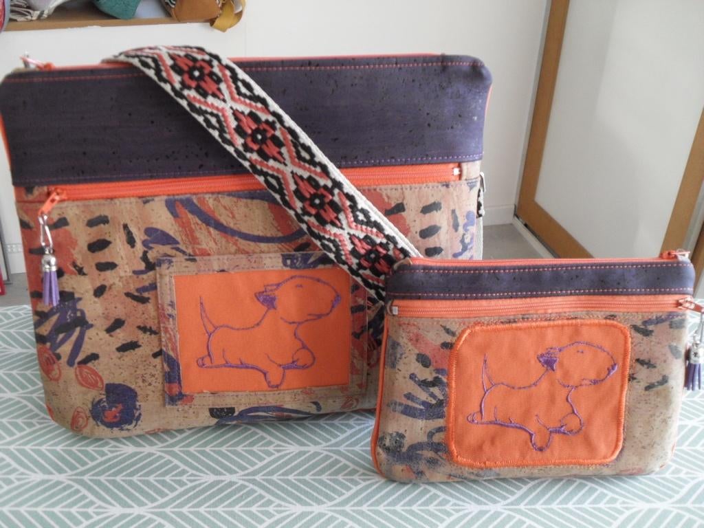 sac, Bijoux, Sacs & Beauté, Enlèvement ou Envoi, Comme neuf, Violet, Sac à bandoulière