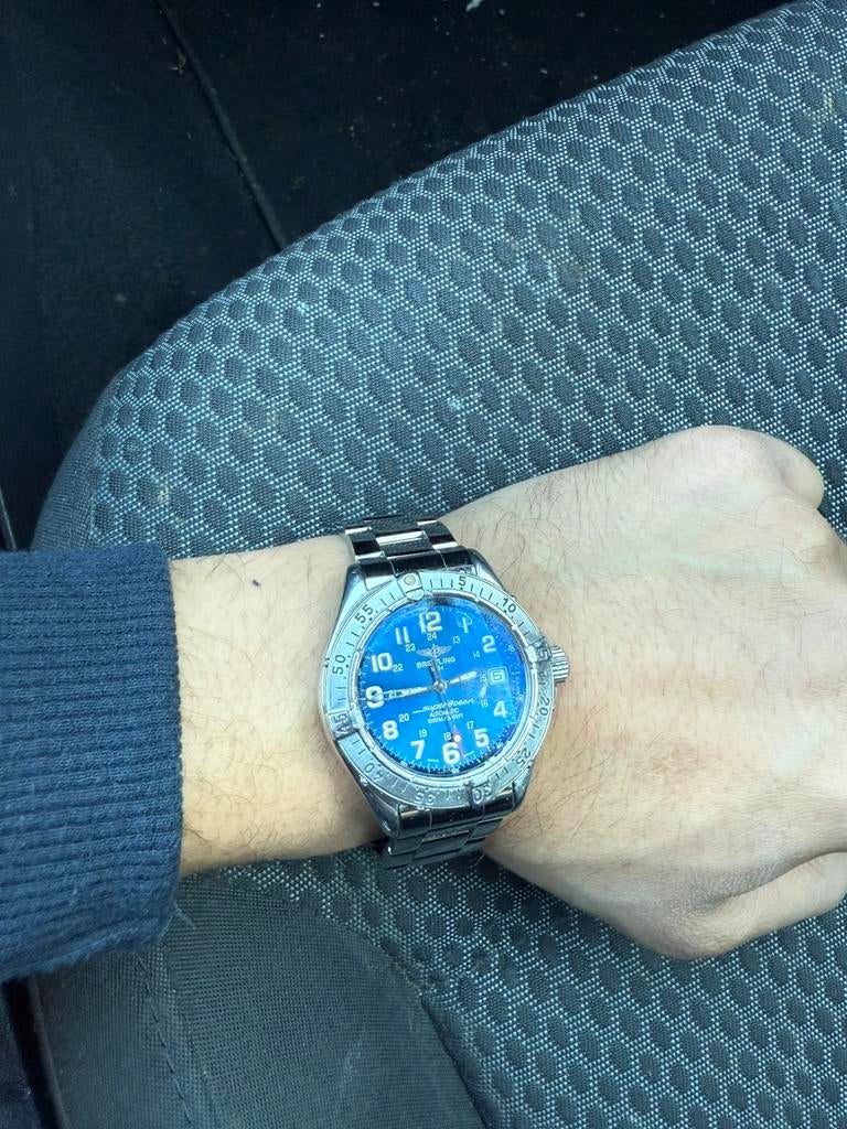 Breitling Colt Superocean Automatic 1000M / 3300FT Origineel, Staal, Staal, Breitling, Polshorloge