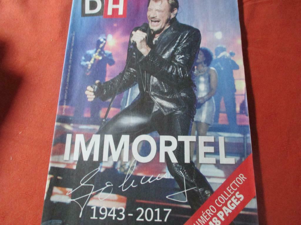 REVUE DH  "JOHNNY IMMORTEL"., Enlèvement ou Envoi, Comme neuf, Gossip, Potins ou Showbizz