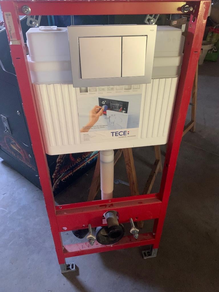 wc inbouw reservoir Tece, Doe-het-zelf en Bouw, Sanitair, Ophalen, Zo goed als nieuw