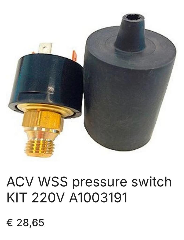 Kit pressostat ACV WSS 220V A1003191, Enlèvement, Neuf