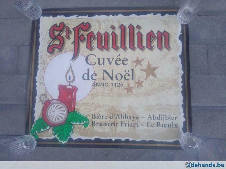Affiche St Feuillien, Enlèvement ou Envoi, Utilisé