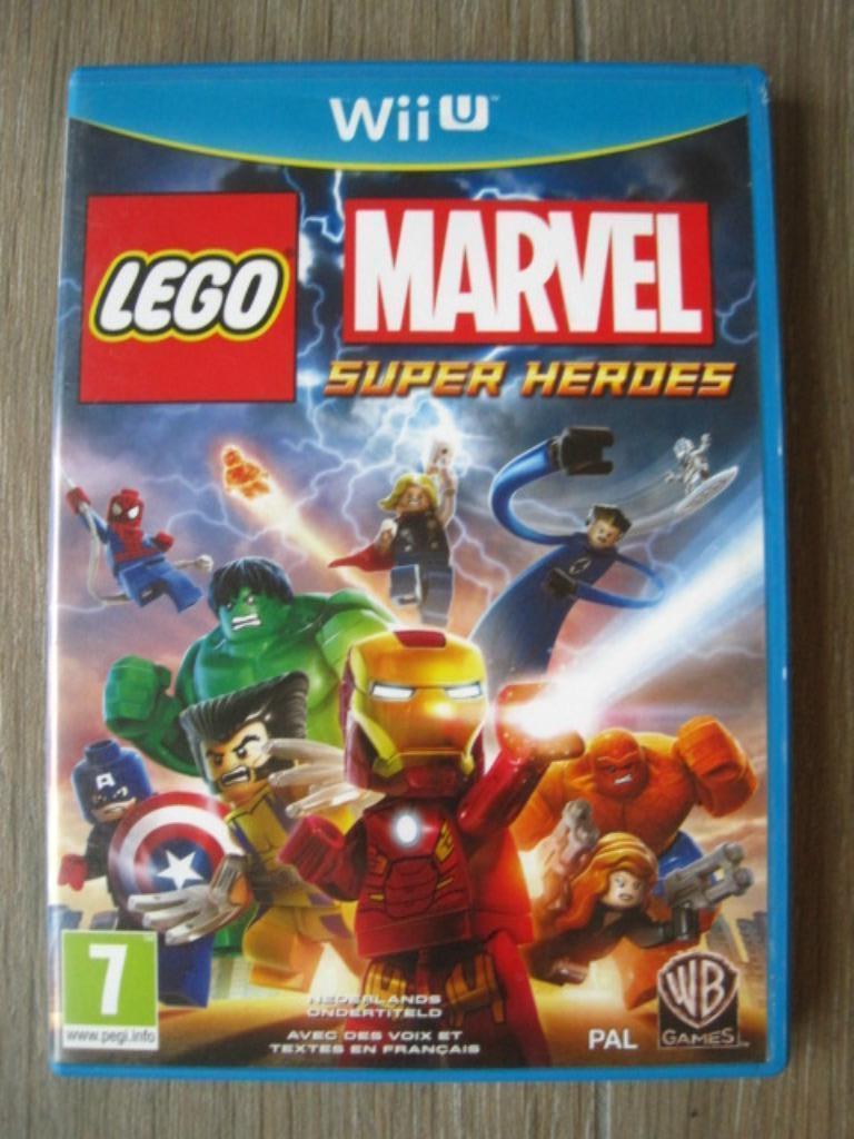 Spel Wii u Lego Marvel Super Heroes - als nieuw, Games en Spelcomputers, Games | Nintendo Wii U, Avontuur en Actie, 1 speler, Ophalen of Verzenden