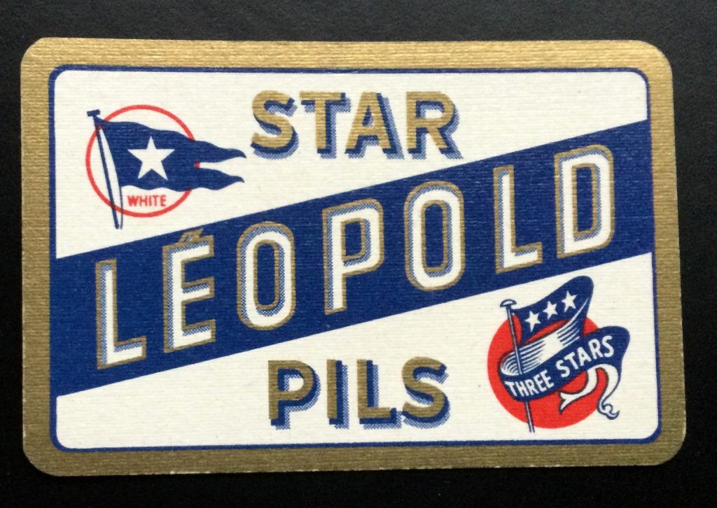 bier brouwerij Leopold losse speelkaart 1, Collections, Enlèvement ou Envoi, Comme neuf