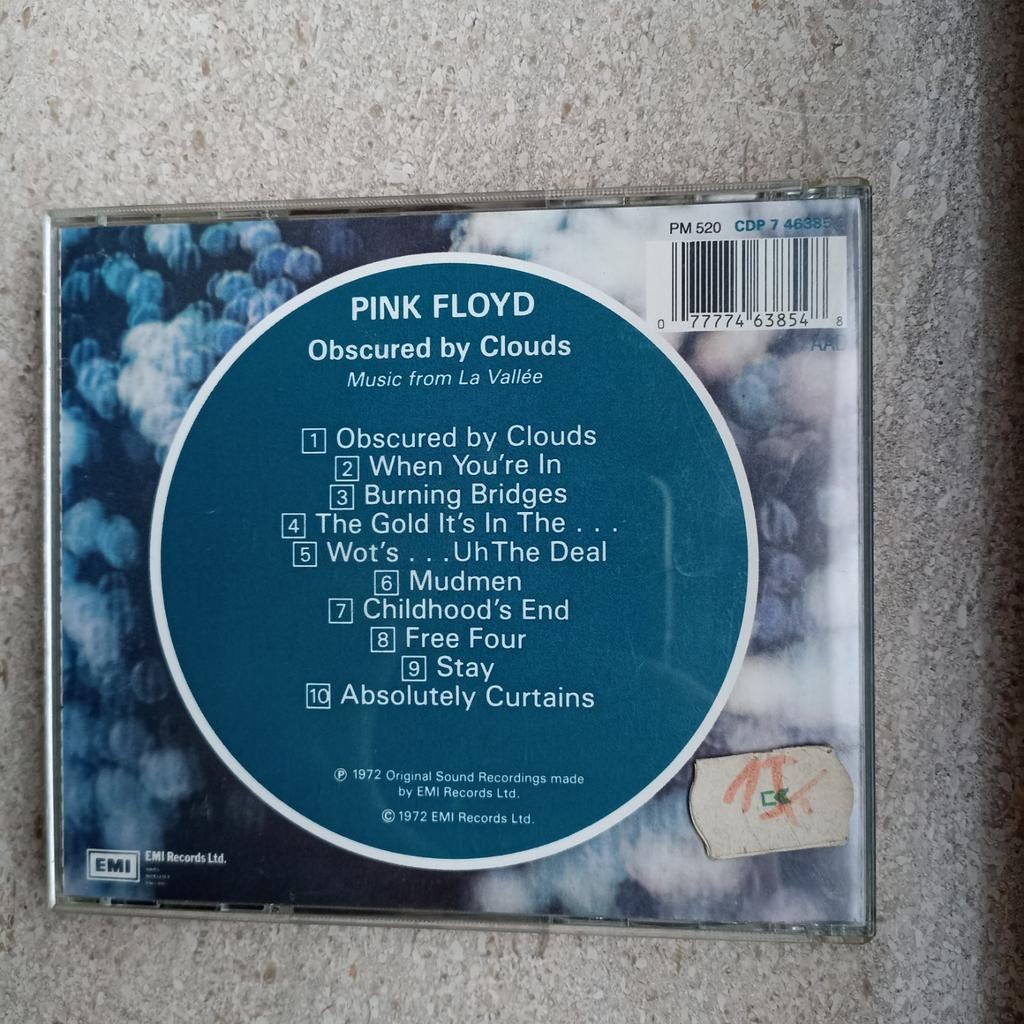 CD original Pink Floyd - Obscured by Clouds, Enlèvement ou Envoi, Comme neuf, Progressif