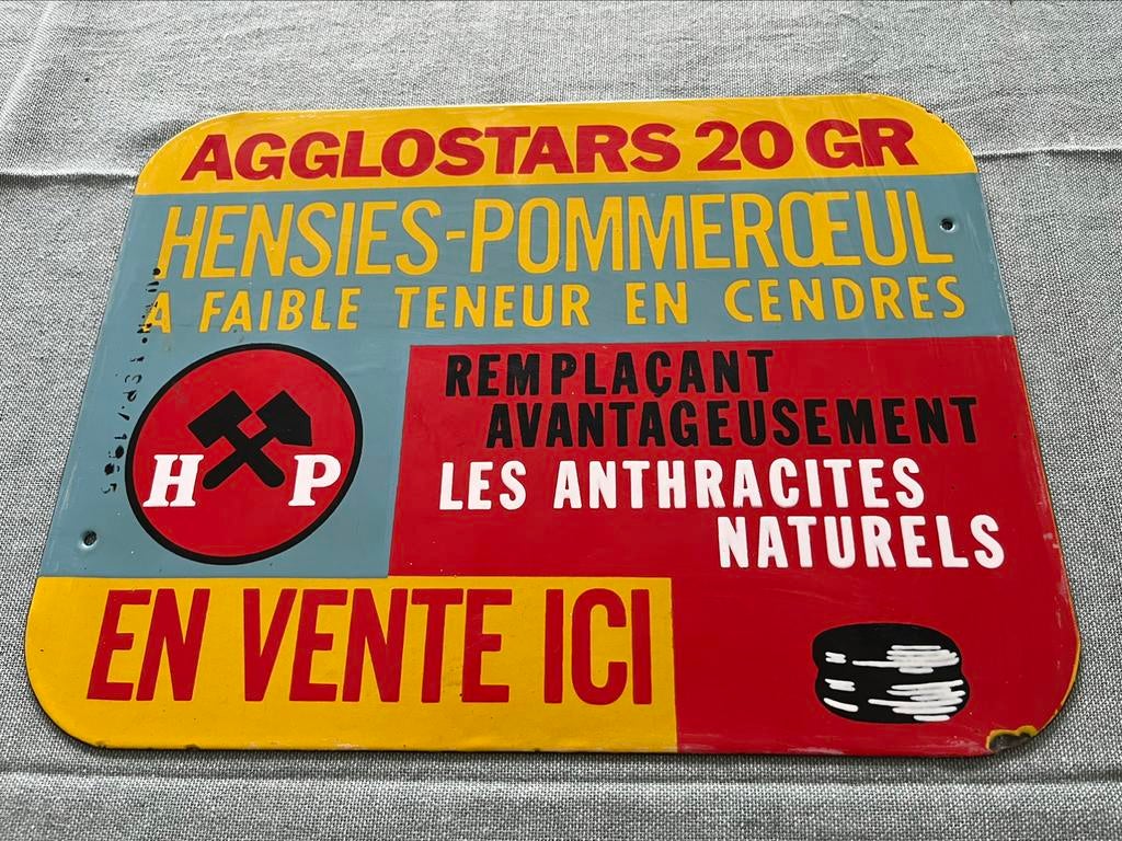 Plaque émaillée AGGLOSTARS 20 GR