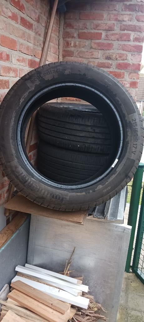 Pneu Continental EcoContact6 - 215 - 55 - R17 - 98 V, Auto-onderdelen, Banden en Velgen, Ophalen, 17 inch, Band(en), Personenwagen
