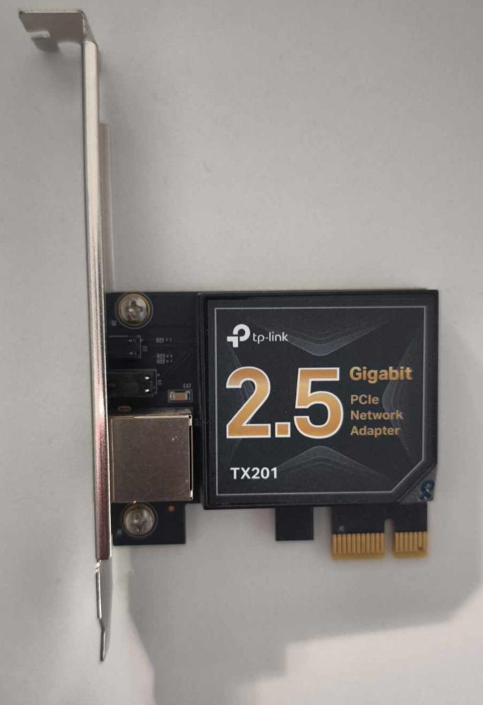 TP-Link TX201 PCIe-kaart — 2,5 GbE, Ophalen of Verzenden, Zo goed als nieuw, Intern, TP-Link