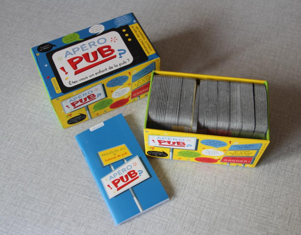 Êtes-vous un enfant de la PUB ? Jeu Apéro, Enlèvement ou Envoi, Neuf