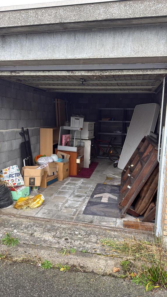 Garage uitverkoop, Ophalen, Gebruikt