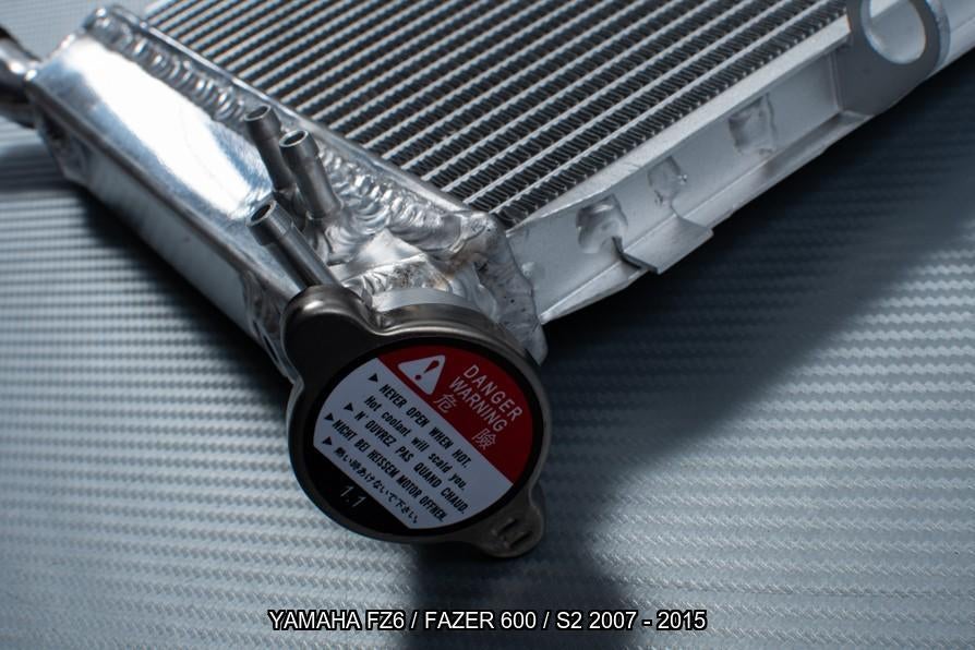 Radiateur Koeler AVDB YAMAHA FZ6 / FAZER 600 / S2 2007 2015, Motoren, Ophalen of Verzenden, Nieuw