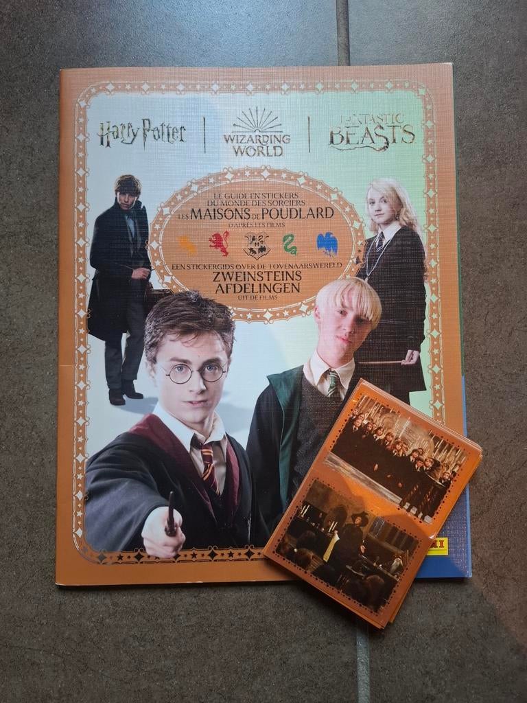 Harry Potter Sticker-,Film-,Kaartenboeken,Chocofrog kaarten., Verzamelen, Ophalen, Zo goed als nieuw, Boek of Poster
