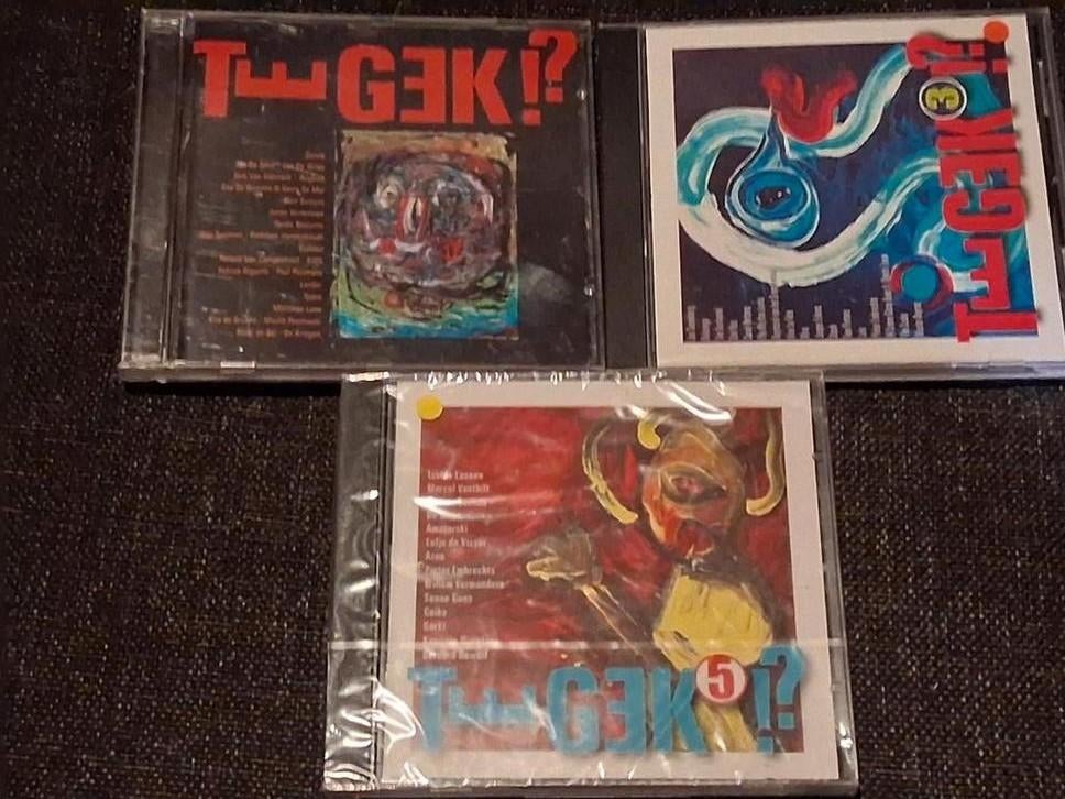 3 verzamel-cd's Te Gek!? (1, 3 en 5), Enlèvement ou Envoi, Comme neuf, Pop