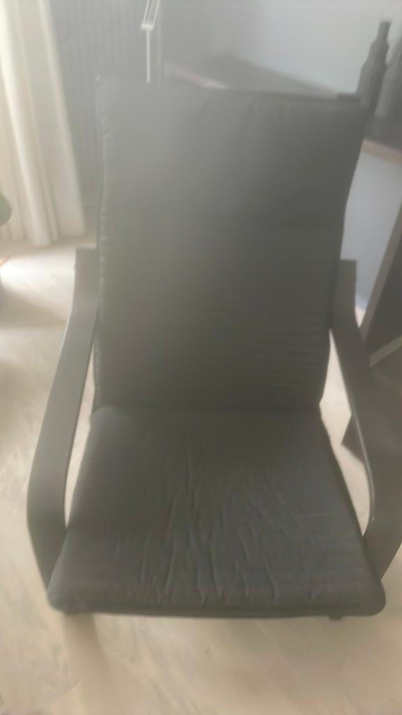 Relaxstoel zwart ikea, Ophalen, Zo goed als nieuw