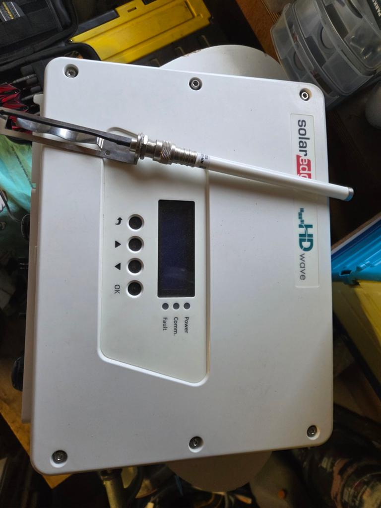 Solaredge monofase omvormer 3000Watt, Ophalen