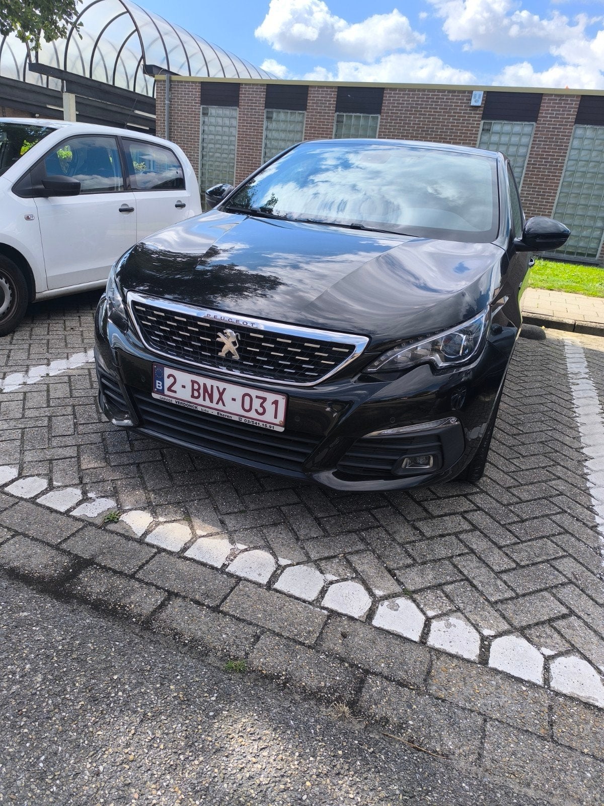 Peugeot 308 GT Line, Auto's, Automaat, Stof, Zwart, Zwart