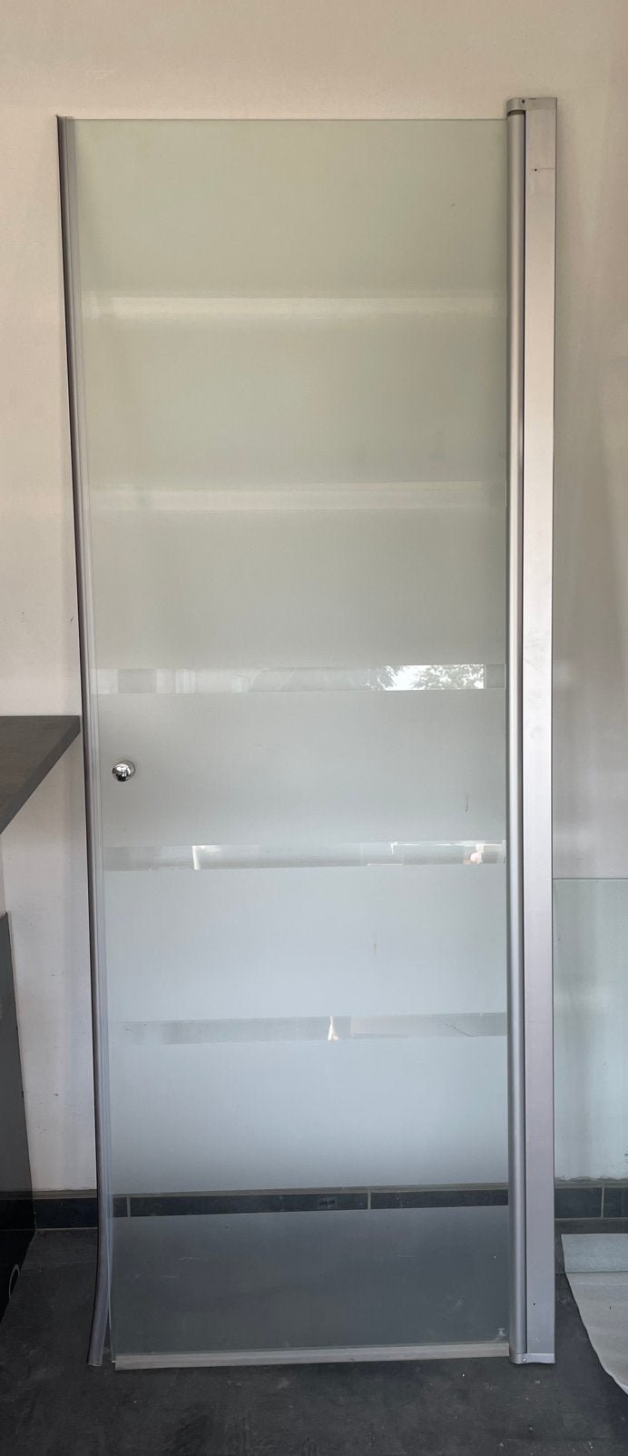 Douchedeur 80x195 - links of rechts, Ophalen, Zo goed als nieuw, Glas, Douche