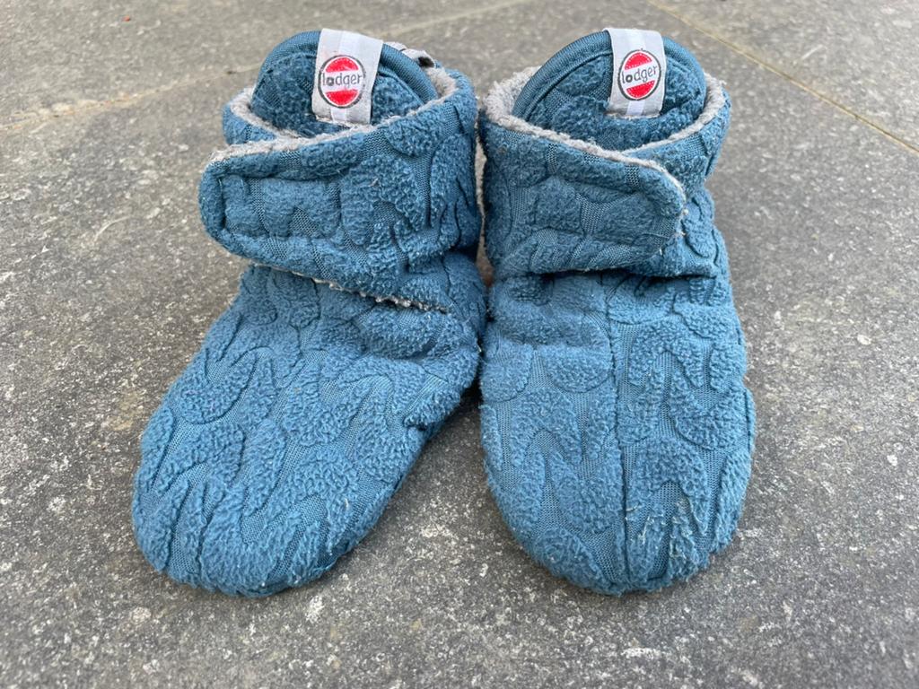 Baby pantoffeltjes lodger- maat 18/19, Ophalen, Slofjes, Gebruikt, Jongetje of Meisje