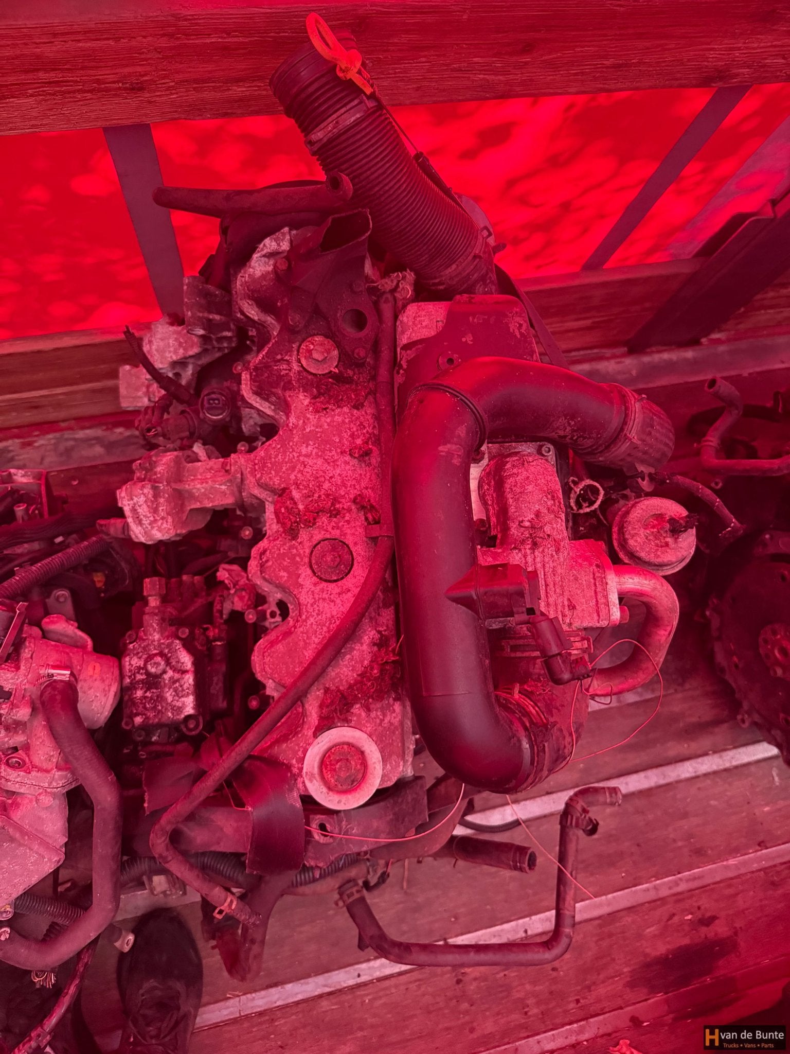 Motor Volkswagen Transporter 2.5 TDI 65 KW AJT, Auto-onderdelen, Ophalen, Gebruikt, -, Volkswagen